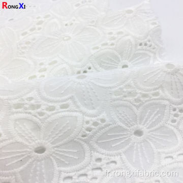 Tissu de robe 100 % coton de nouvelle conception de fleur